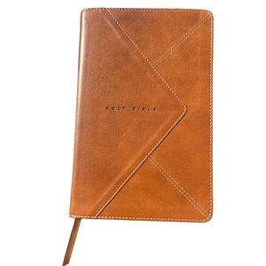 NLT Tyndale 2020 Thinline Reference Bible Filament Enabled Edition Brown Leather